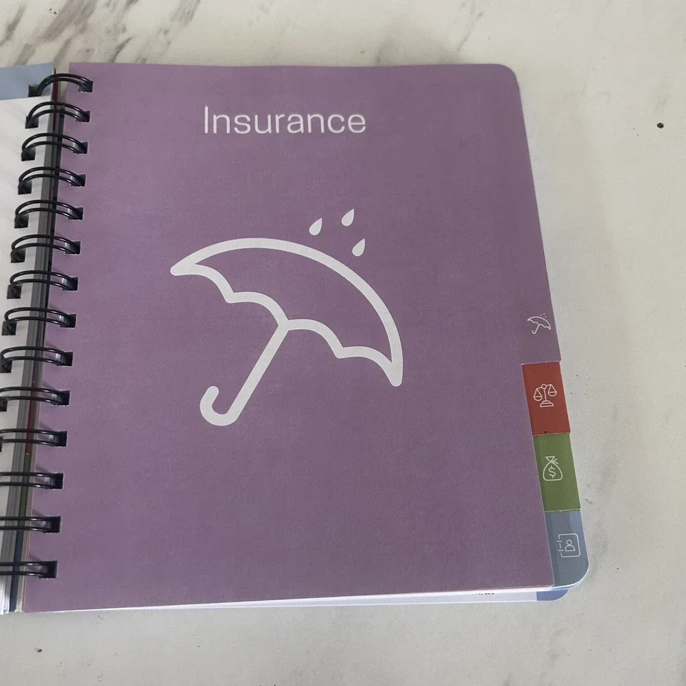 Life and Care Directory Journal All Information in One Place Medical & More BxM0